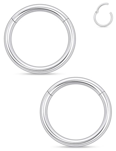 Xnsjeyy 14G Titanium Hoops
