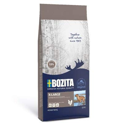 Bozita XL Trockenfutter Für Große Hunde – 2 X 12 Kg, Mit Huhn & Hagebutten, Nachhaltig Aus Schweden