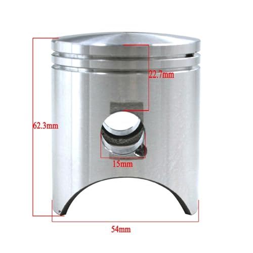 Kit piston et segments STD 54mm pour moto NSR250 P1 P2 P3