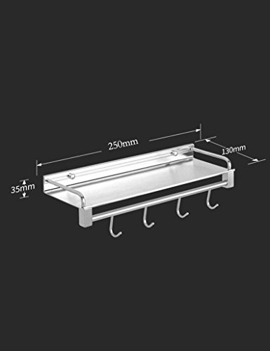 Supports de salle de bains en aluminium de l'espace GZ porte-serviette durable premium