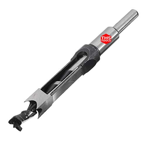 12MM Square Hole Saw Mortising Chisel Woodworking Tool Woodworking Square Drill Bits Auger Drill Bit-Silver-image-40