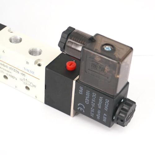 Électrovanne bistable 4V220-06 1/8 de pouce contrôle fluide - 4