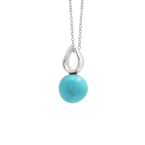 Joyería de plata 925 y turquesa hecha a mano para mujer 3