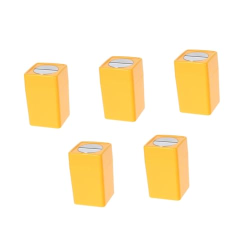 DIYEAH 5 Piezas Caja de almacenamiento de cuchillas aseo caso de eliminación Lata para desechar hojas de afeitar contenedor de eliminación de cuchillas de afeitar abdominales de plastico