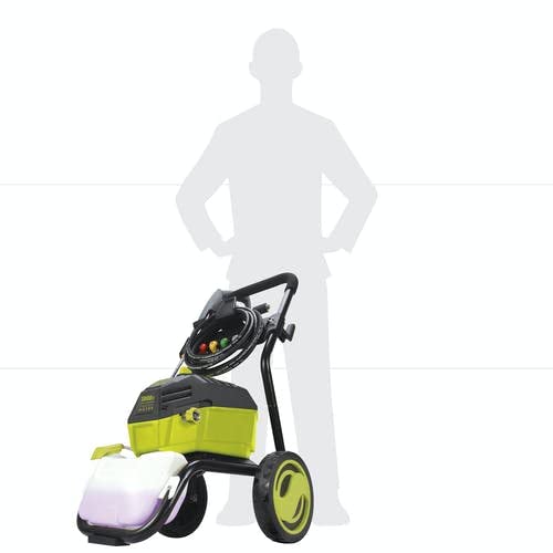 Sun Joe SPX4600-RM High Performance Brushless Induction Motor Electric Pressure Washer | 3000 PSI Max | 1.3 GPM | Roll Cage (Renewed) , Green