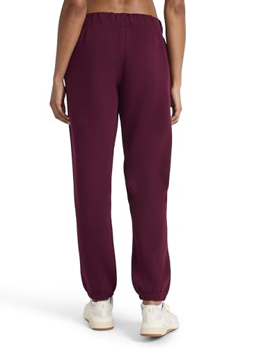 Reebok Women’s Rhinestone Jogger, Standard Fit, 30” Inseam, Midweight Cotton-Poly Fabric, Black Cherry, Large - image 2