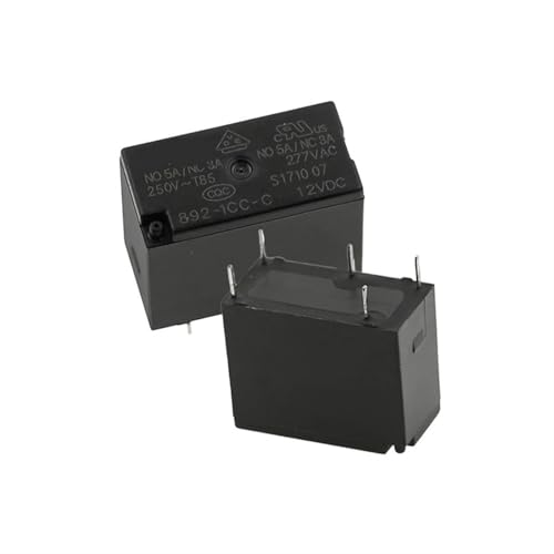 Relais 12V 892-1CC-C inverseur DC12V 5A 5 broches pour circuit imprime