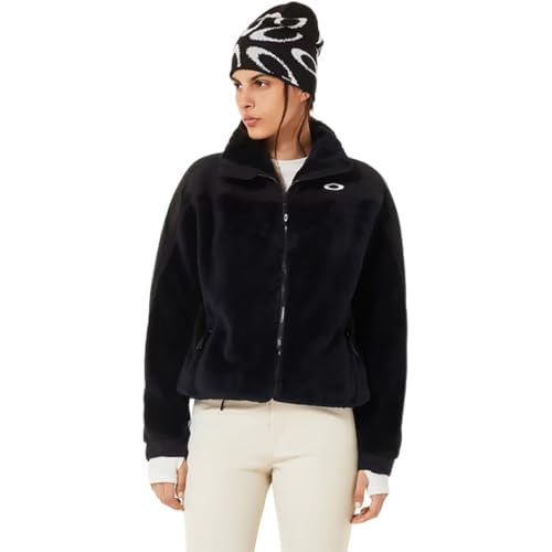 Image of Oakley Womens Mountain Fire Sherpa, Blackout, Large