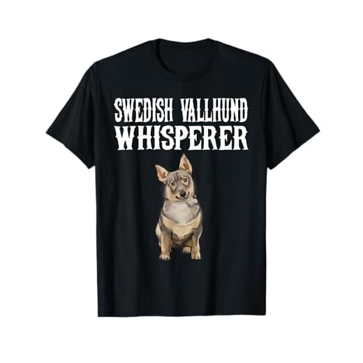 Swedish Vallhund Wisperer Funny Dog Lover Gift T-Shirt for Men Women