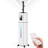 加湿器 大容量 9L【5重除菌ハイブリッド式 & 知能恒湿】加熱式x超音波式 上から給水 自動恒湿 3段階霧量調整 6段階加湿量調節 60時間連続 アロマ対応 AIスマート 省エネ タイマー 静音 空焚き防止 humidifier お手入れ簡単 花粉症/乾燥対策 寝オフィス/事務所/幼稚園/業務用/家庭用