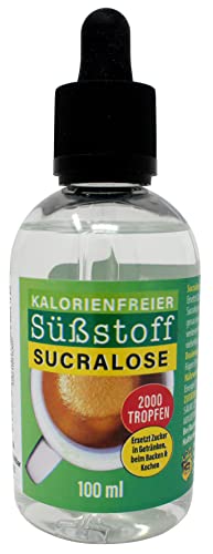 Sucralose, flüssiger Süßstoff, BIG - 100 ml Cover