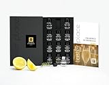 12 aromas to smell, which are commonly found in Prosecco wines.