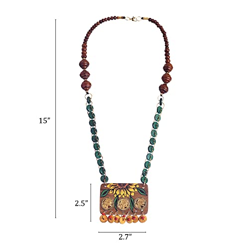Image of AAKRITI ART CREATIONS Handcrafted Tribal Dhokra & Royal Brass Necklace Collection | Queen, Cleopatra & Heritage-Inspired Statement Jewelry | Artisan Ethnic Necklaces for Women