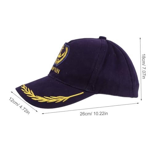 Fashionable Navy Sailor Hat Baseball Cap Sun for Outdoor Activities Breathable and Comfortable2