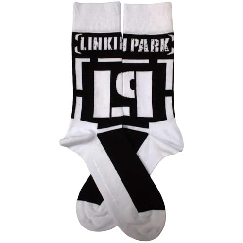 Rock Off officially licensed products Linkin Park Brackets Band Logo Ankle Socks Size UK Size 7-11