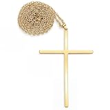Kigeli 6 Pcs Pectoral Clergy Cross 3.5'' with 32'' Chain Alloy Priest Christian Cross Pendant Jewelry Easter...