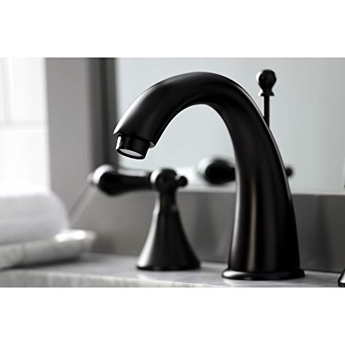 Robinet de salle de bain Kingston mitigeur lavabo laiton robuste - 5