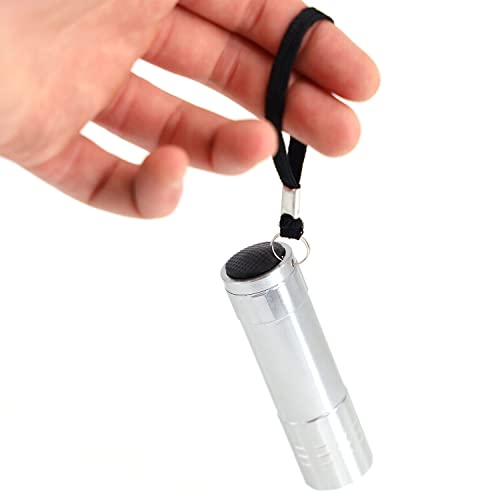 3 Pack LED Flashlight Mini Torch, 80mm Small Lightweight Torches in Colorful Design - Ideal for Camping, Hiking, Outdoor Parties, Emergencies, and Power Cuts - Image 5