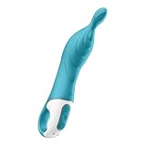 Satisfyer A-Mazing 2 Klitoris- & A-Punkt Vibrator | Flexible Spitze für tiefe Stimulation | Wasserdicht (IPX7) | Wiederaufladbares Sex-Spielzeug für Damen in Türkis