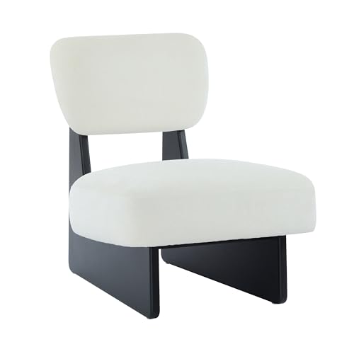 Sillón Minimalista Negro con Tapizado en Poliéster miniatura 5
