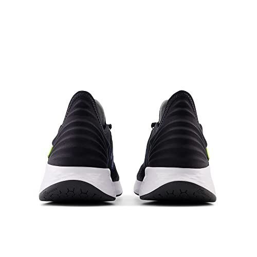Image of New Balance Men's Fresh Foam Roav V1 Running Shoe, Black /White, 8.5 W
