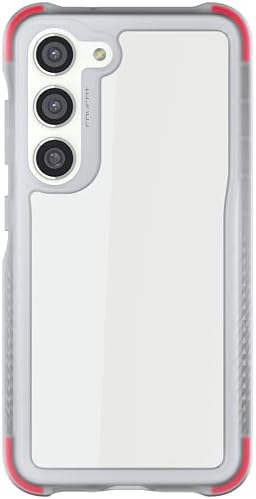 Ghostek COVERT Clear Galaxy S23 Case Premium Shock-Absorbent Protective Phone Cover Screen and Camera Lens Protection Shockproof Heavy Duty Grip Bumper Designed for 2023 Samsung S23 (6.1 Inch) (Clear)