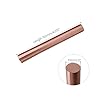 1PCS 99.98% Pure Copper Rod 1/2''(12mm) Dia 4.015'' Lengther Copper Round, Rod Solid Copper Bar for Metal DIY Craft Metal Working Hobbies(1PCS,12 * 102mm)