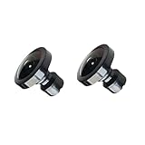 Lente Fisheye Di Ricambio, Compatibile Con GoPro, Accessori For La Riparazione Della Videocamera D'azione Max 360(2pcs)