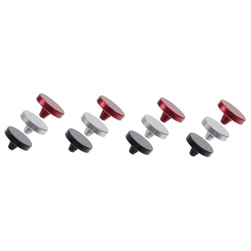 Botón de obturador de aleación Mikikit pack de 12 piezas para control de cámaras fotográficas