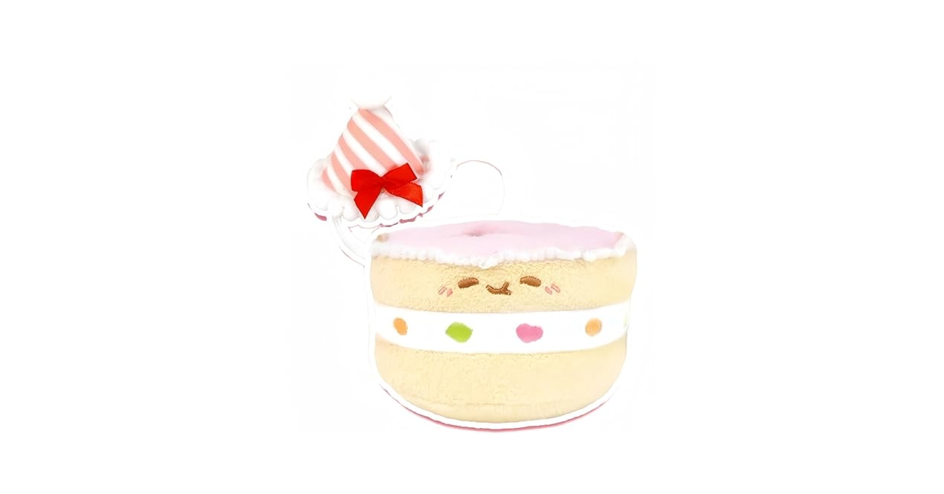 【約16cm 】手が動く♡肉球おすわりぬい服 着ぐるみ いちごのショートケーキ 約16cm 】手が動く♡肉球おすわりぬい服 着ぐるみ いちごの