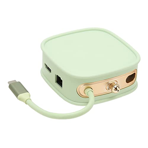 10 in 1 USB C �h�b�L���O �X�e�[�V���� �T�|�[�g �^�C�v - C to PD�AUSB3.0�AUSB2.0*3�A�ASD�ATF�ARJ45�AUSB-C2.0�A4K 30Hz �𑜓x�A���b�v�g�b�v �f�X�N�g�b�v�p���� USB C �X�v���b�^�[���s (