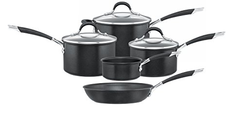 Circulon - Momentum - Hard Anodised Cookware Set - Total Non Stick - Induction Suitable - Set of 5