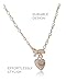 Juicy Couture Necklace Gold Tone 18
