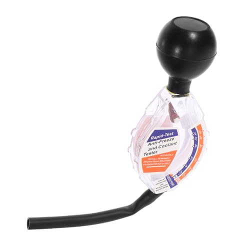 BESTYASH Densitómetro de Refrigerante Anticongelante y Ligero Medidor de Líquido de Batería para Automóviles Herramienta Multifuncional de Prueba de Refrigerante Comprobador de Protección