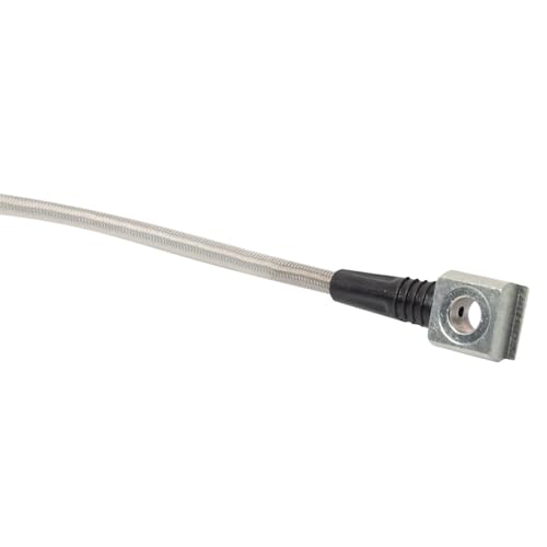 Image of TRQ Front Performance Brake Hose Set Compatible with 2015-2017 Ford Expedition Lincoln Navigator