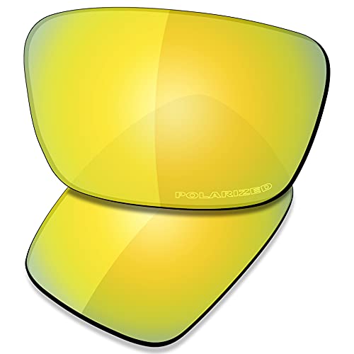 Lentes De Repuesto Para Gafas De Sol Oakley Fuel Cell De Saucer, High Defense - 24k Gold Polarized , Talla Única Lentes De Repuesto Para Gafas De Sol Oakley Fuel Cell De Saucer, High Defense - 24k Gold Polarized , Talla Única