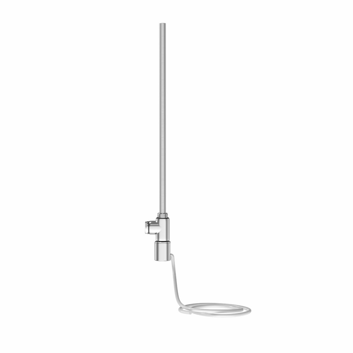 NRG 500W Dual Fuel Towel Rail Heating Element Kit, T-Piece Chrome