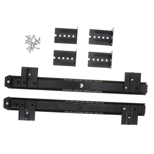 STOBAZA キーボード用スチールスライドレール サイドマウント引き出しガイド 耐久性ボールベアリング静音設計 高精付き コンピューターデ