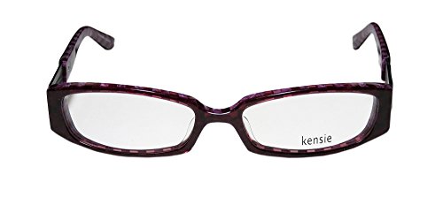 Kensie Lunettes Texture Violet 50 mm monture tendance violette pour lunettes de vue femme