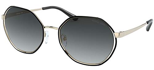Taglia 57/20/145 Michael Kors Occhiali da Sole PORTO MK 1072 Light Gold/Dark Grey Shaded 57/20/145 donna
