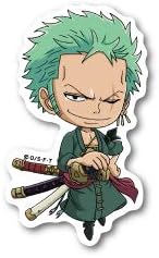 Amazon Co Jp ワンピース Sdキャラ ゾロ Lcs 712 One Piece ステッカー ミニ ホビー
