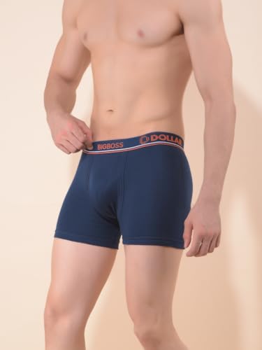 Image of Dollar Bigboss Men's Solid Cotton Trunk (Colour May Vary)