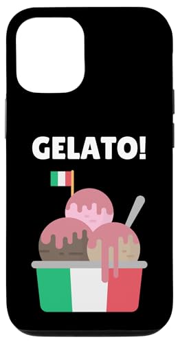 Gelato! Amantes divertidos de los helados italianos Carcasa para iPhone 12/12 Pro
