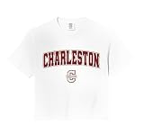 College of Charleston Cougars Arch Logo Comfort Colors Crop Top