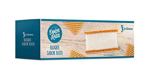 La Sirena Dolce Rita, Helado Sabor A Nata, 1kg (Congelado)