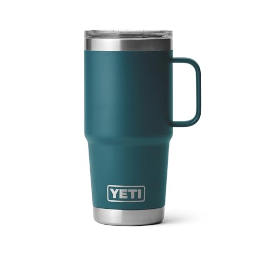 Image of YETI Rambler 20 oz Travel Mug, Stainless Steel, Vacuum Insulated with Stronghold Lid