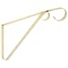 National Hardware N274-555 Plant Hanger Bracket, 9", Brass