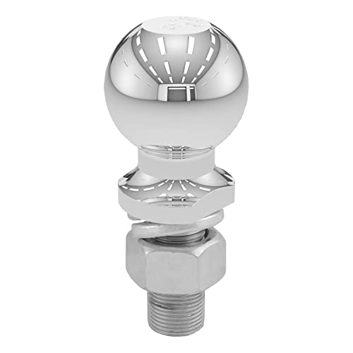 CURT 40007 Chrome Trailer Hitch Ball 10 000 lbs 2-5/16-Inch Diameter 1 x 2-1/4-Inch Shank