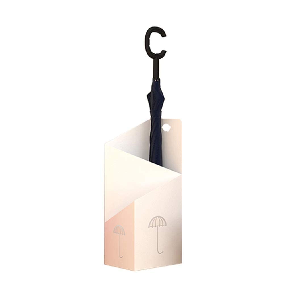 Seau à parapluie en métal à deux ports de stockage pour un séchage efficace