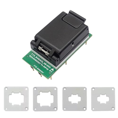Adaptador BGA48 BGA63 BGA67 a DIP48, programador, lector escritor, B48(63) 08-005, adaptador para herramienta de chip